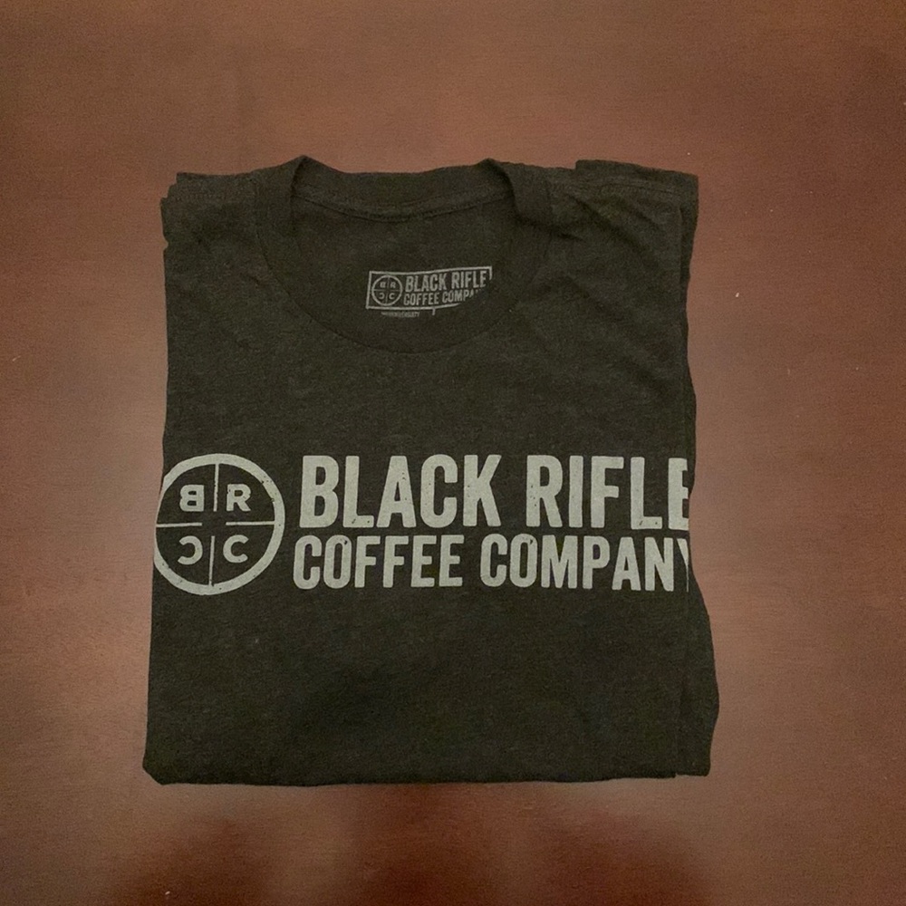 Black rifle coffee t shirt men’s size s